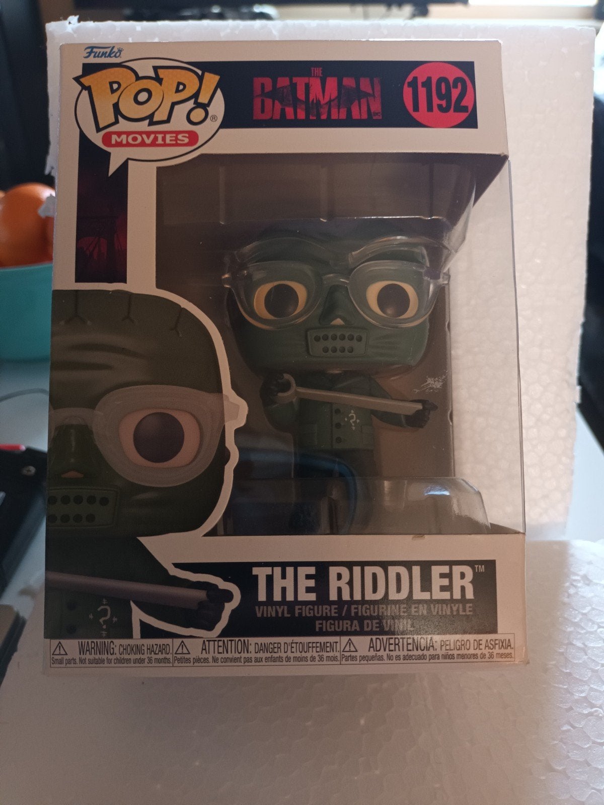 Funko Pop! The Riddler #1192 - The Batman Movies, Ophalen of Verzenden, Zo goed als nieuw