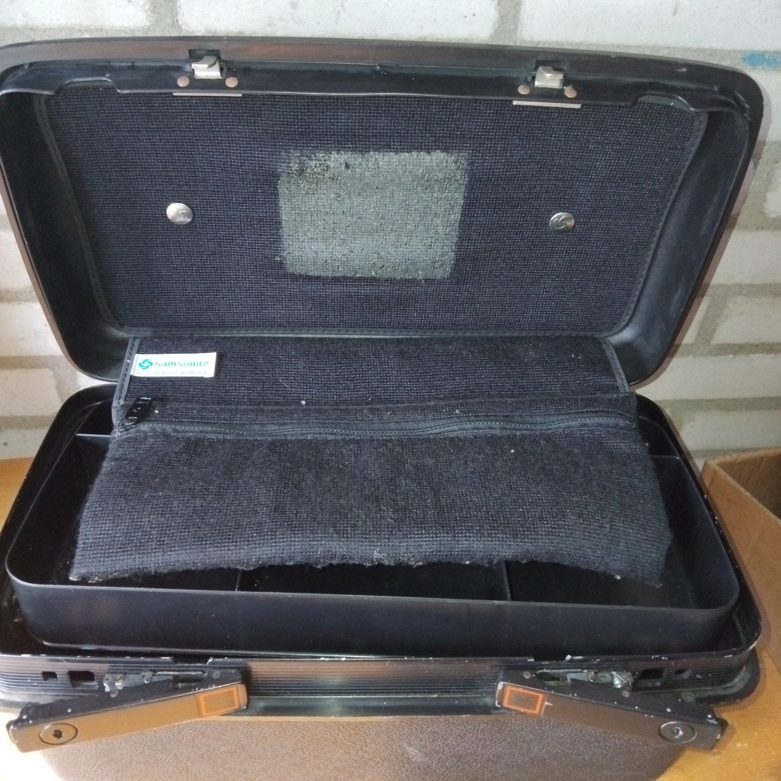 Vintage Samsonite Beautycase - Zwart, Gebruikt, Zwart, Samsonite, Onbekend