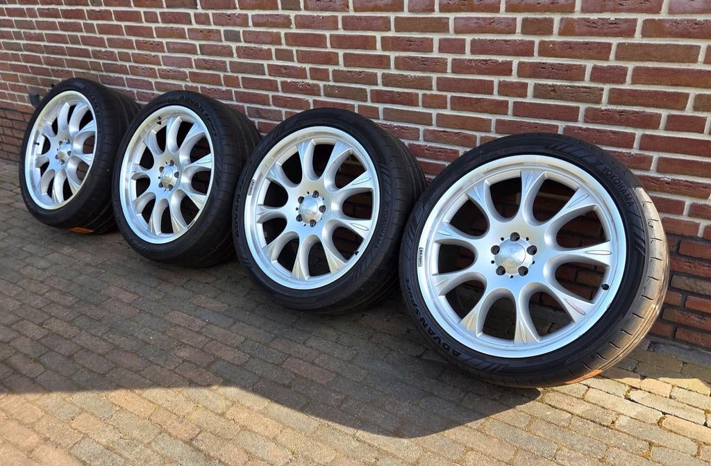 Brabus Monoblock E 22 inch, set van 4 met banden, Auto-onderdelen, Banden en Velgen, Ophalen, Banden en Velgen, Overige maten