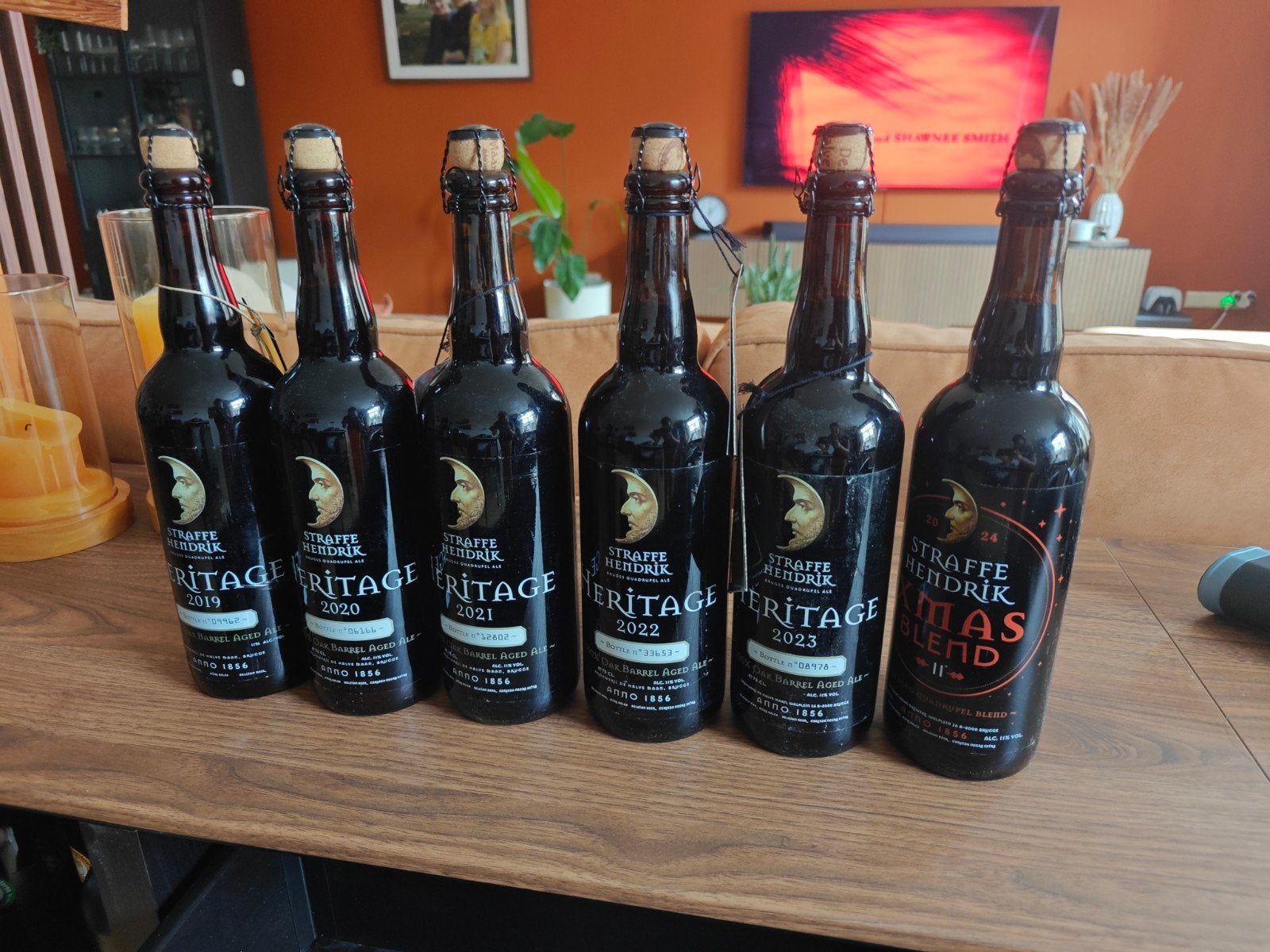 Collectie Straffe Hendrik Heritage en Xmas Blend bieren, Verzamelen, Ophalen of Verzenden, Nieuw