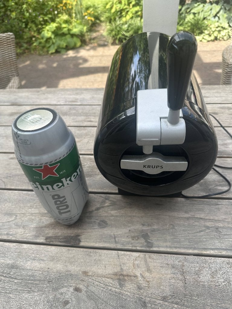 Biertap, Ophalen, Gebruikt, Krups