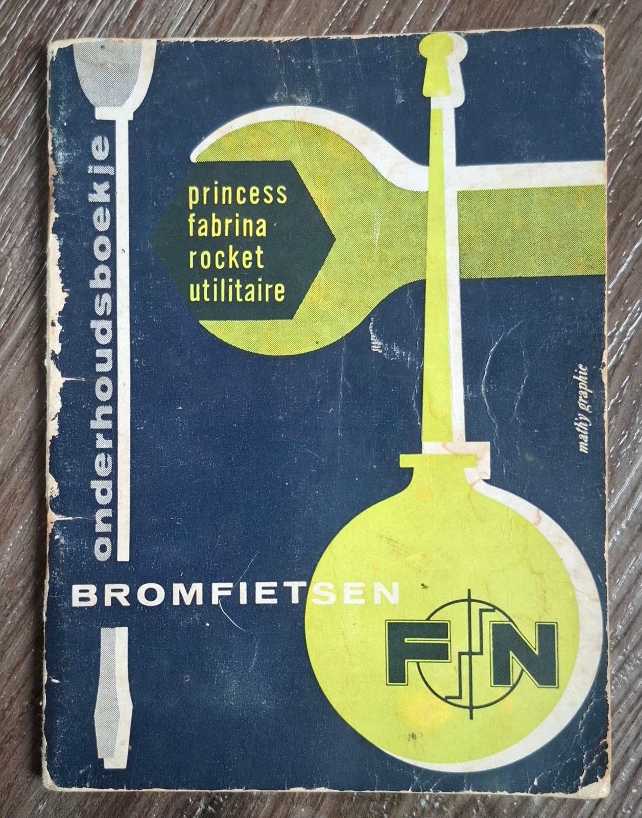 FN Princess,Fabrina, Rocket,en Utilitaire onderhoudsboekje., Ophalen of Verzenden