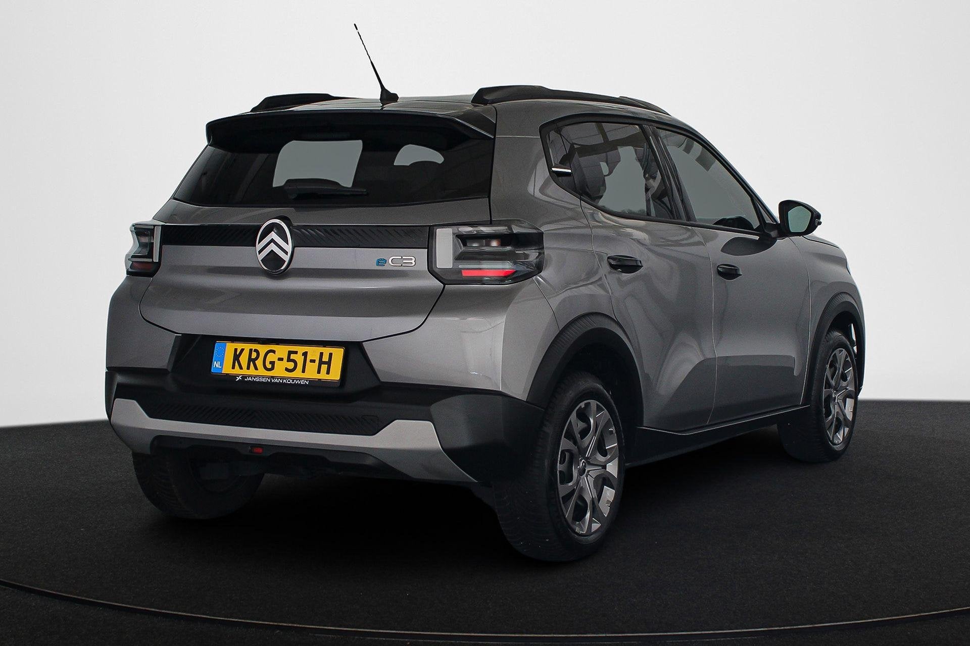 Citroen Ë-C3 Plus 113pk Comfort Range 44 kWh Apple CarPlay, Auto's, Citroën, Stof, Gebruikt, 44 kWh, 550 kg