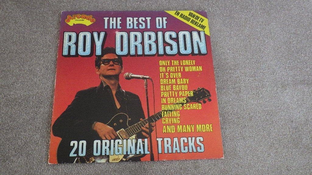 retro LP the best of Roy Orbison, Cd's en Dvd's, Vinyl | Pop, Ophalen of Verzenden, Gebruikt, Overige genres, LP