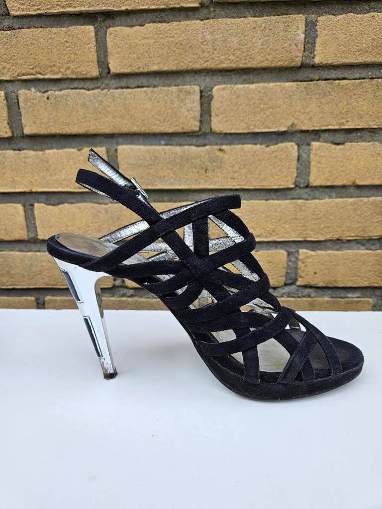 Elegante zwarte hakken, merk Limelight, maat 38, Limelight, Zwart, Ophalen of Verzenden, Zo goed als nieuw