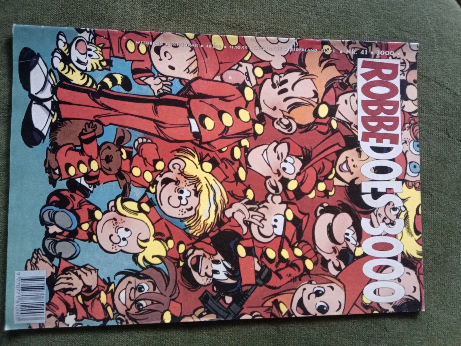 8 verschillende Robbedoes weekbladen, Boeken, Gelezen, Ophalen of Verzenden, Verschillende auteurs, Meerdere stripboeken