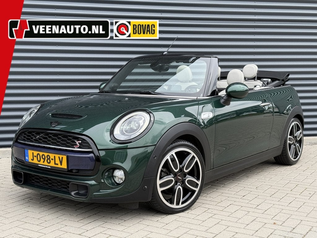 MINI Cabrio 2.0 Cooper S JCW Leder/Camera/Harman Kardon, Auto's, Mini, Bedrijf, Te koop, Cabrio, ABS, Achteruitrijcamera, Airbags