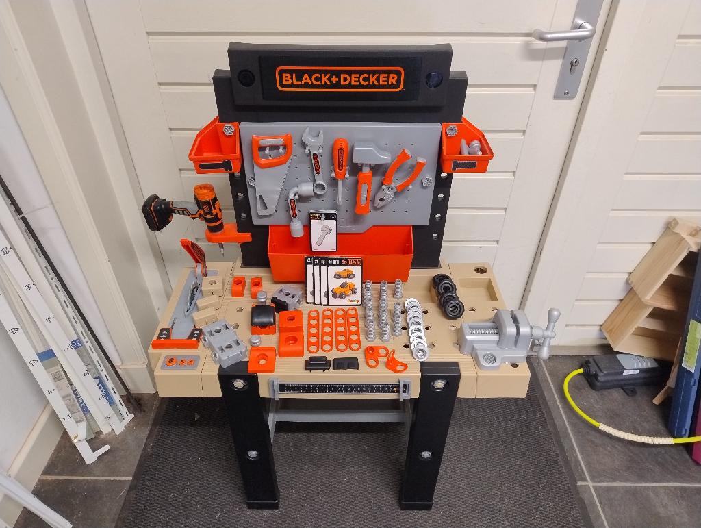 Speelgoed werkbank Black+Decker, Ophalen, Gebruikt