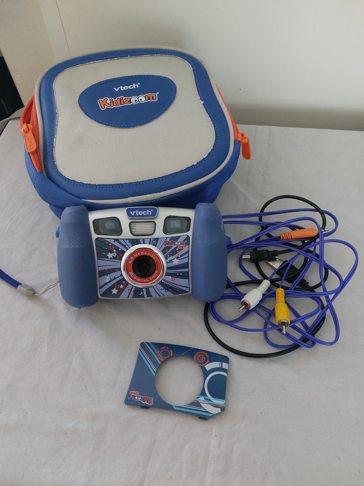 Vtech Kidizoom digitale camera met tas en accessoires, Kinderen en Baby's, Ophalen of Verzenden, Gebruikt, 4 tot 6 jaar