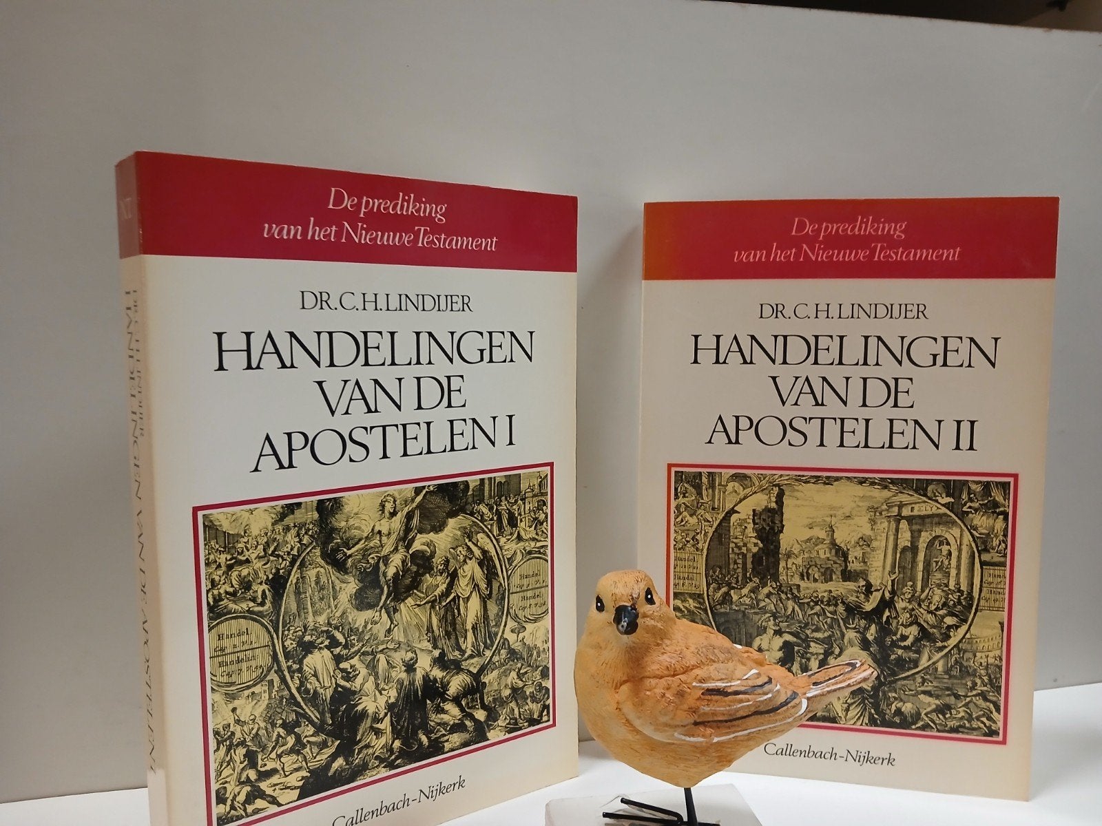 Lindijer, Dr. C. Handelingen  dl 1 en 2 (PNT) (paperback, Ophalen of Verzenden, Gelezen, Christendom | Protestants