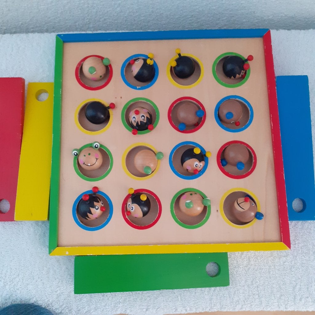 vlooien spel /springende dieren Bordspel, Drie of vier spelers, Ophalen of Verzenden, Zo goed als nieuw