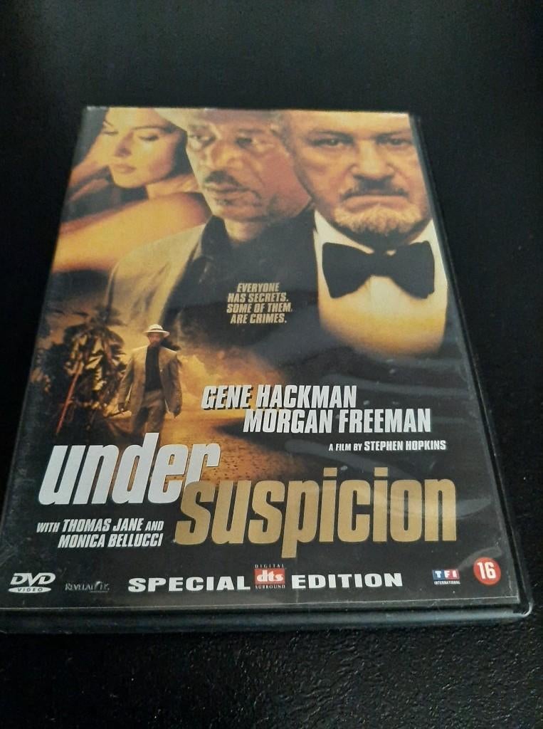 Under suspicion, Gene Hackman, Morgan Freeman!, Vanaf 16 jaar, Ophalen of Verzenden, Gebruikt, Overige genres