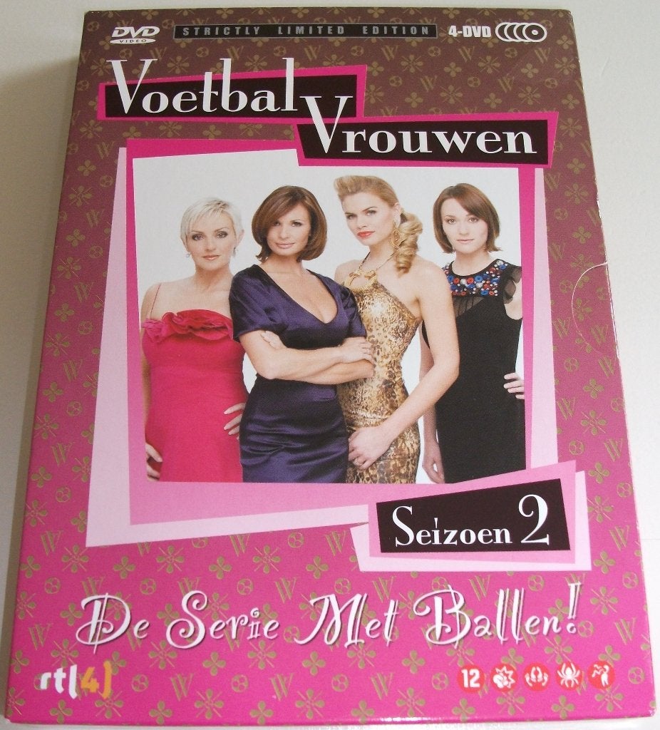 Dvd *** VOETBAL VROUWEN *** 4-Disc Limited Edition Seizoen 2, Vanaf 12 jaar, Ophalen of Verzenden, Zo goed als nieuw, Drama