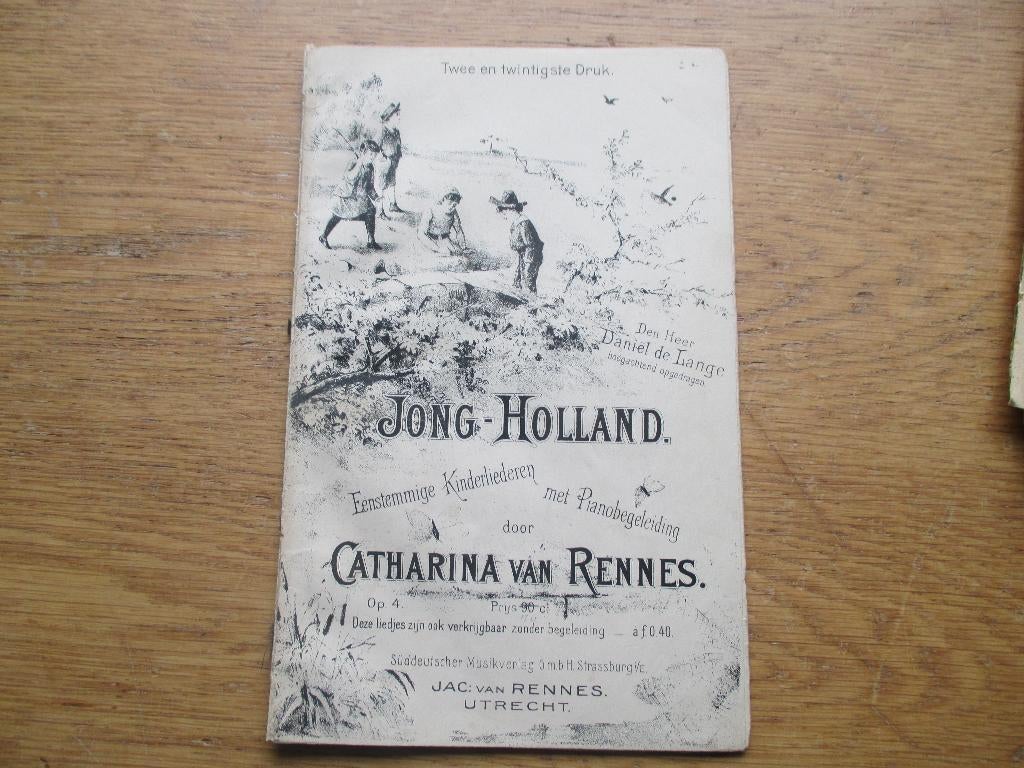 Jong holland - catharina van rennes - kinderliedjes, Ophalen of Verzenden, Gebruikt, Artiest of Componist, Populair
