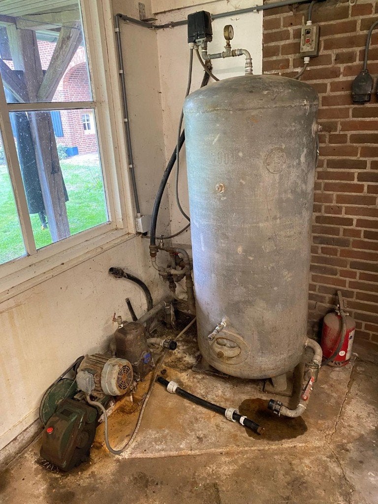 KA-HEMA plunjerpomp UKD546-4 met drukvat 500 liter, Ophalen, Gebruikt, Overige typen