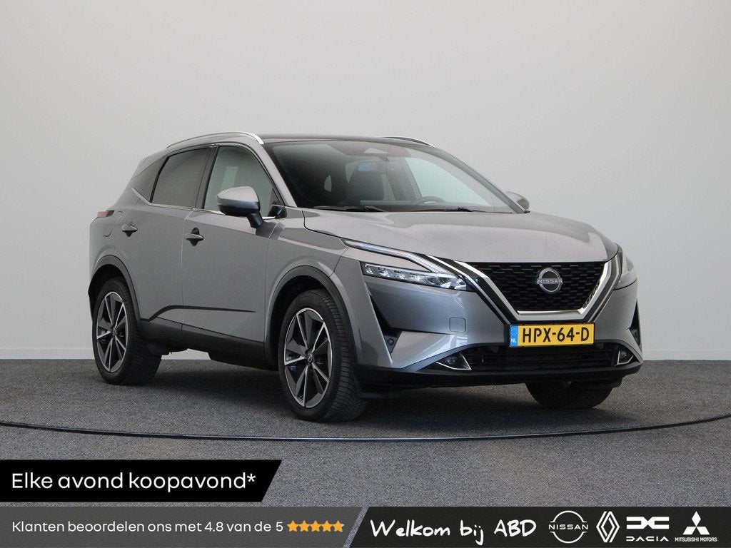 Nissan Qashqai 158pk MHEV Xtronic Tekna | Bose audiosysteem, Euro 6, Automatische klimaatregeling, Leder en Stof, Bedrijf