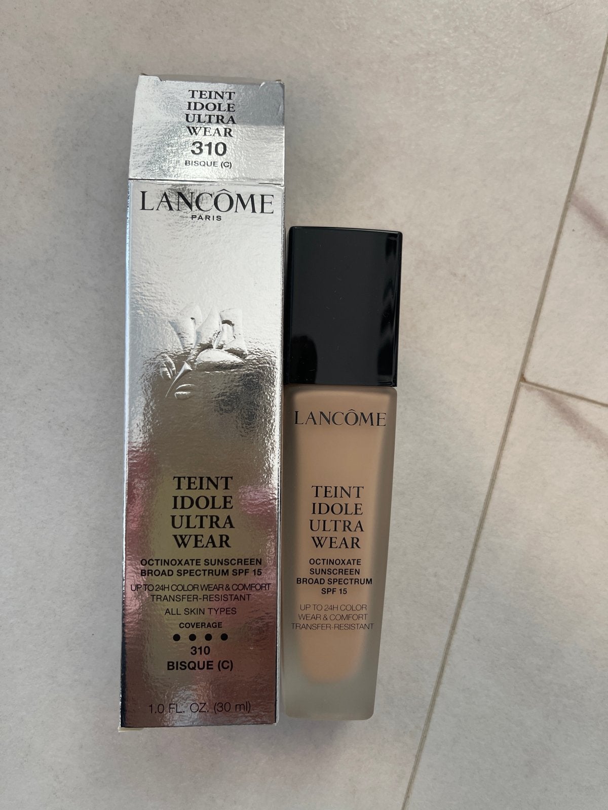 Lancôme Teint Idole Ultra Wear Foundation 310 Bisque (C), Overige kleuren, Gehele gezicht, Nieuw, Ophalen of Verzenden