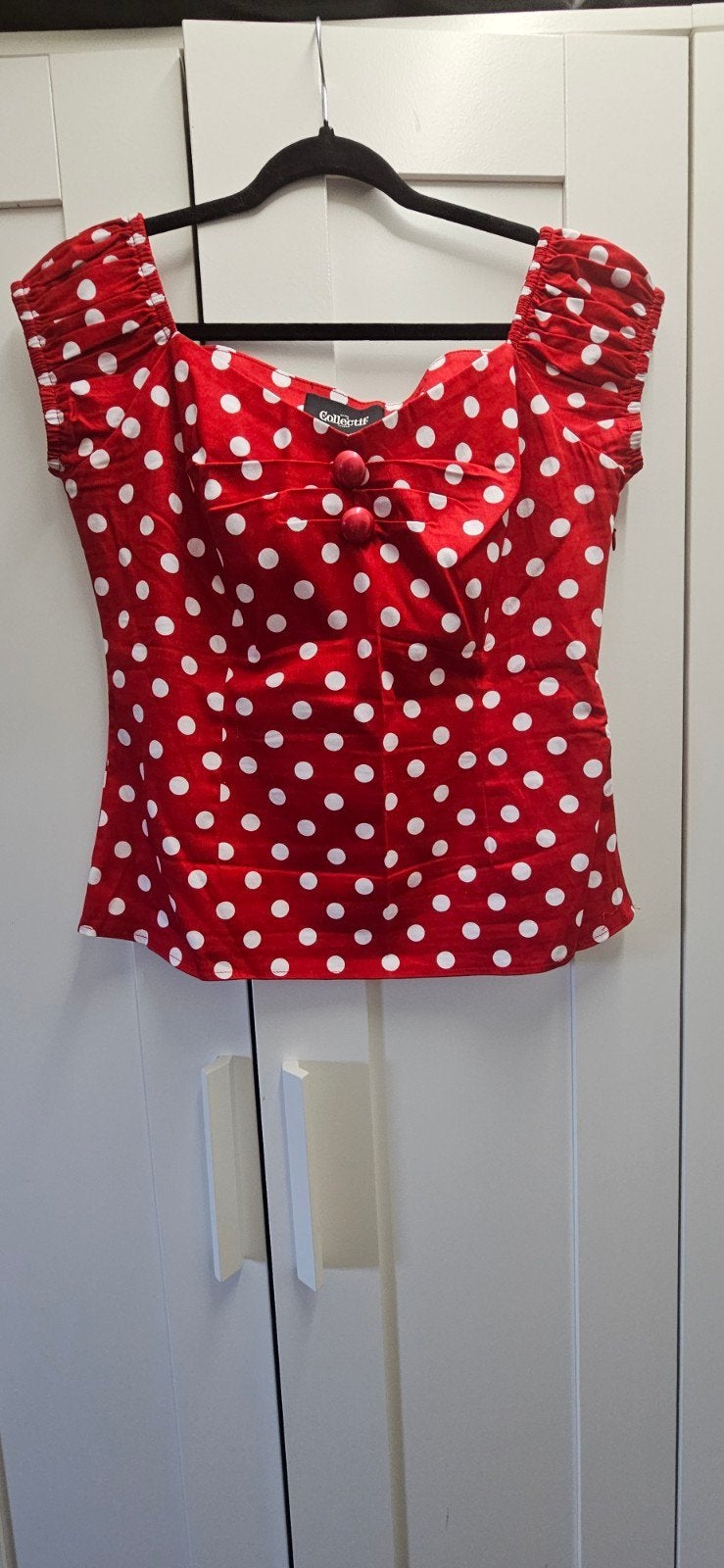 Topje sixties style, Kleding | Dames, Ophalen of Verzenden, Zo goed als nieuw, Maat 46/48 (XL) of groter, Zonder mouw