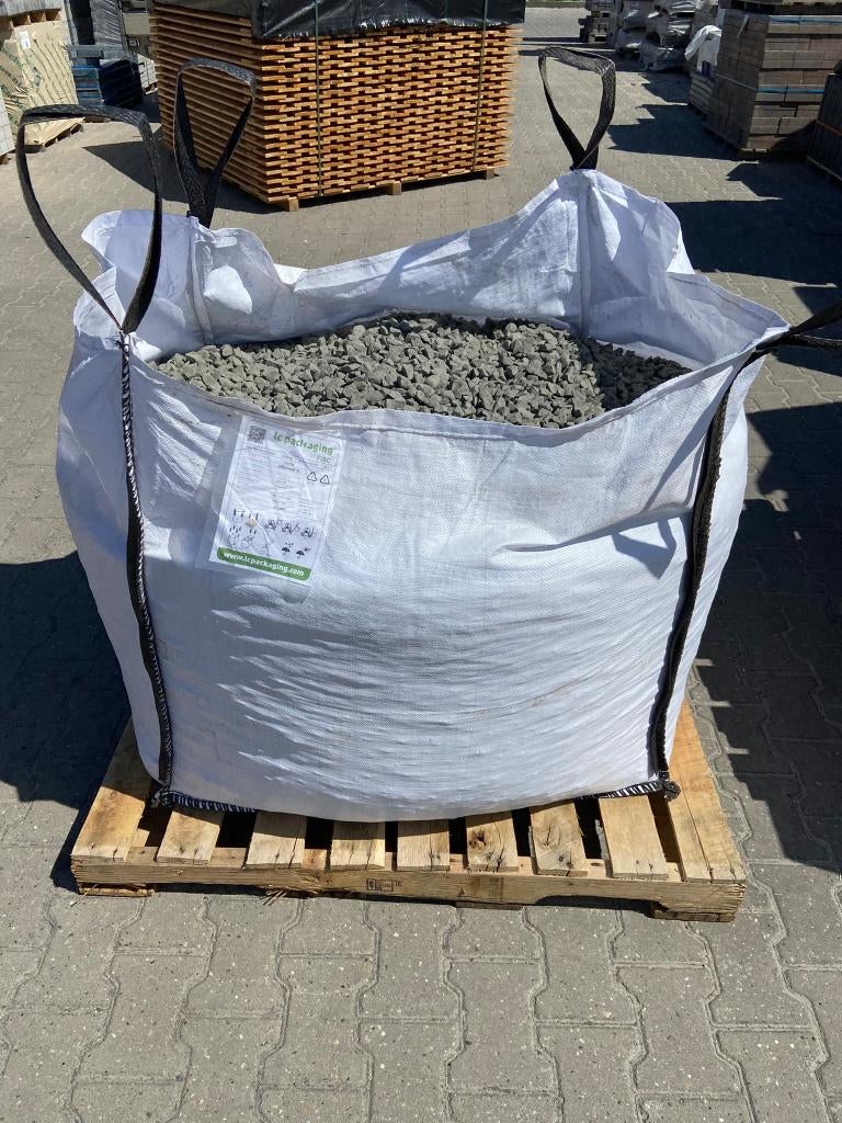 Basalt split 16-22 BB 1000 kg (Gelegenheidspartij) - J&W 150, Ophalen, Nieuw, Antraciet, Split