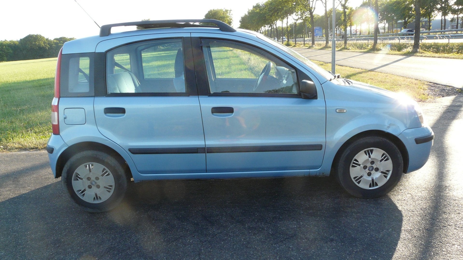 Fiat Panda 1.2 SportSound,Panoramadak,Elec.pakket,Trekhaak!, Voorwielaandrijving, Stof, Gebruikt, Origineel Nederlands