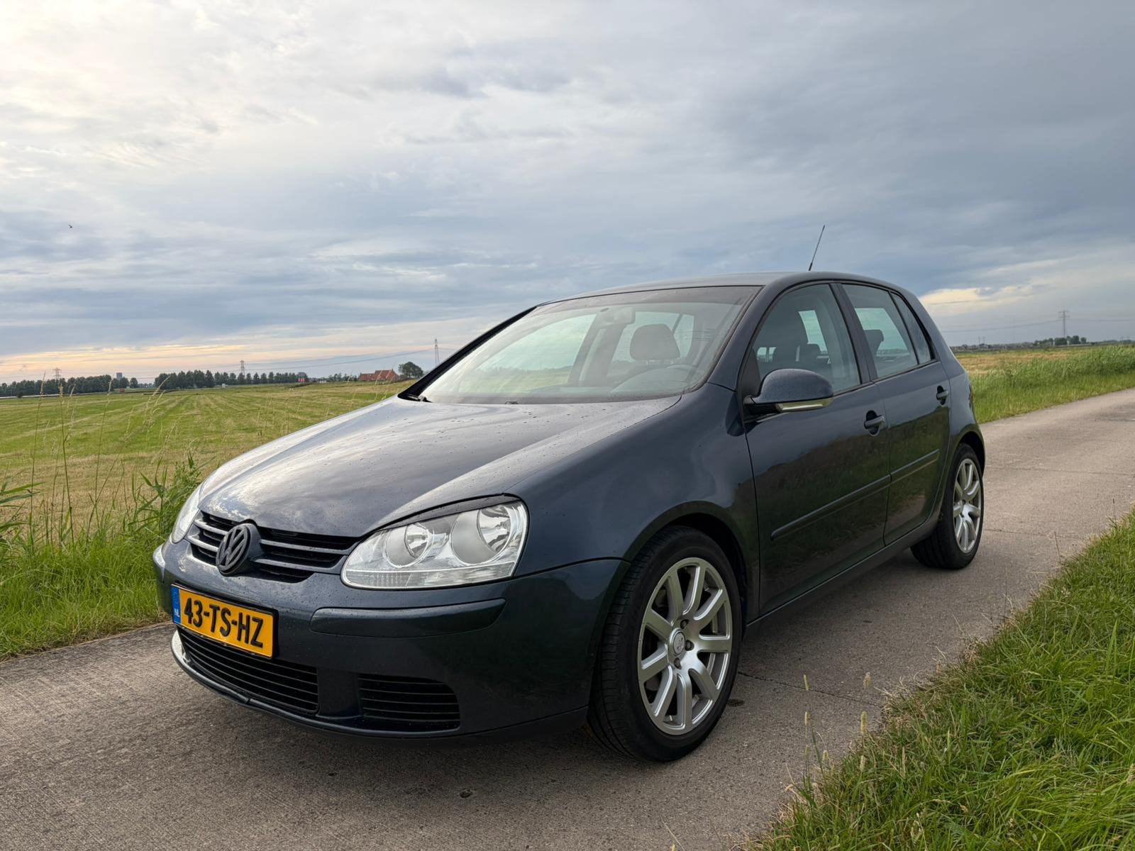 Volkswagen Golf 1.6 16V FSI 85KW 5D 2007 Grijs, Auto's, Voorwielaandrijving, 1195 kg, 4 cilinders, 620 kg