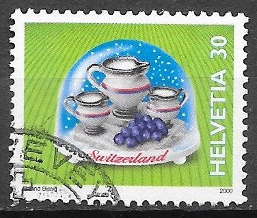 Zwitserland: Mi. 1711 uit 2000, Ophalen of Verzenden, Gestempeld