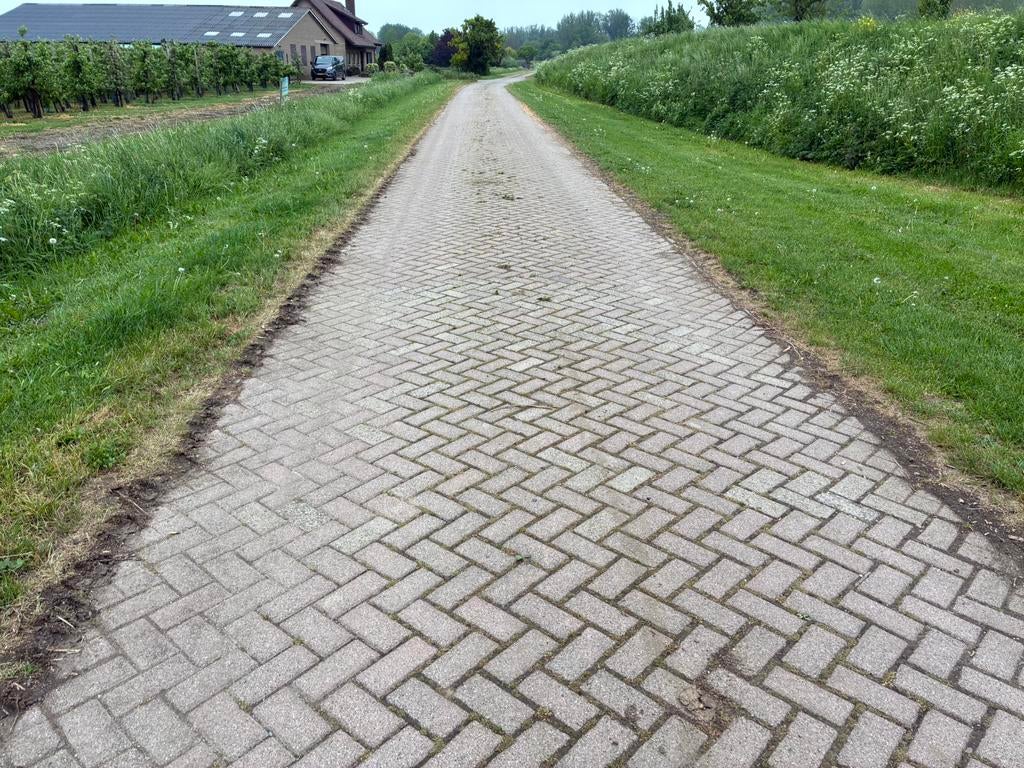 BKK rood heidepaars klinkers 8cm  straatstenen 210m2, Ophalen of Verzenden, Zo goed als nieuw, Beton, Overige typen