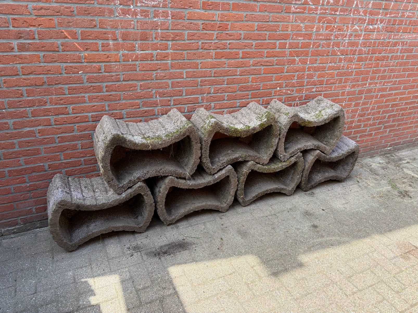 Gratis bloembakken, Ophalen, Kunststof, Minder dan 30 cm, Rond