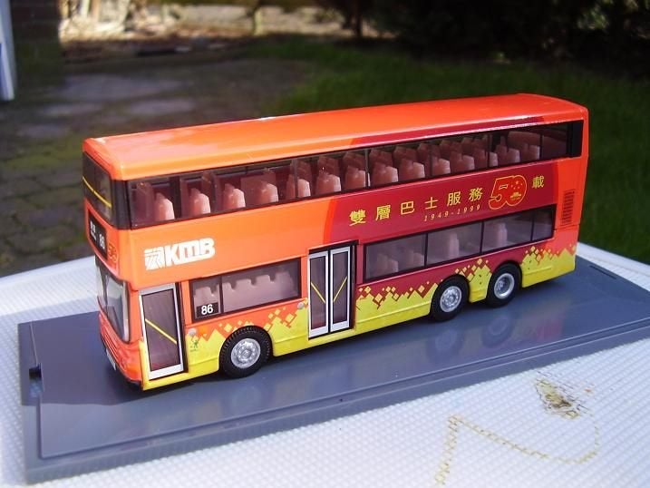 Schaalmodel Hong Kong bus KMB, Hobby en Vrije tijd, Ophalen of Verzenden, Nieuw, Bus of Vrachtwagen