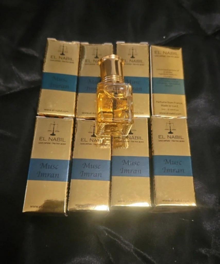 El Nabil Musc Imran Parfum Rollers - 8 stuks, Ophalen of Verzenden, Nieuw