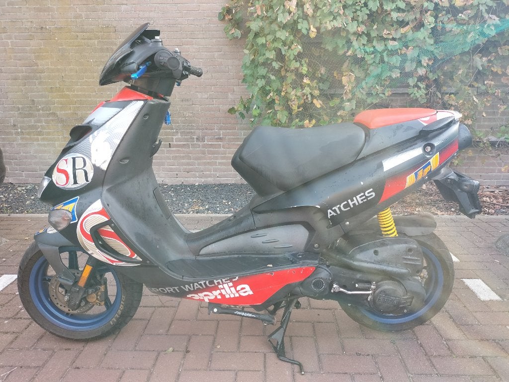 Aprilia sr 50 DD LC, Ophalen, Gebruikt, Maximaal 45 km/u, SR 50