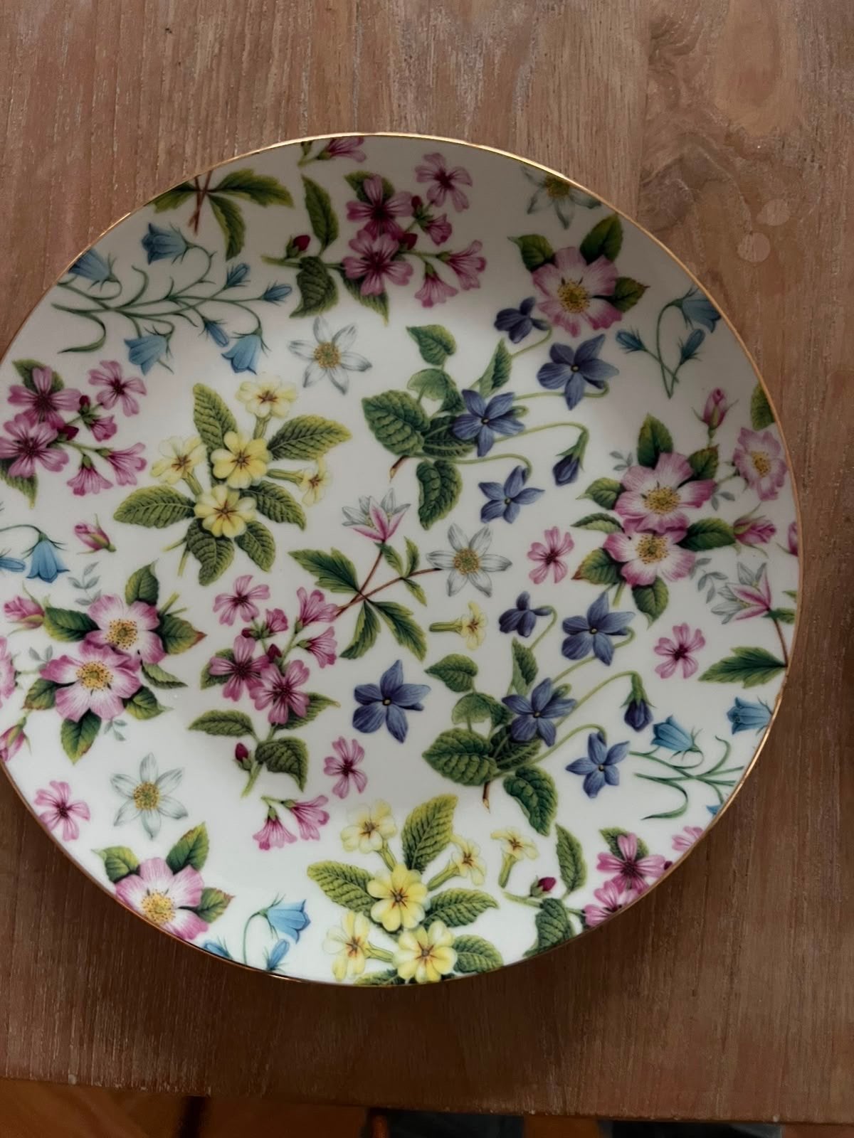 10 Porseleinen kop& schotels en bijpassende bordjes, Ophalen, Overige merken, Vintage, Zo goed als nieuw