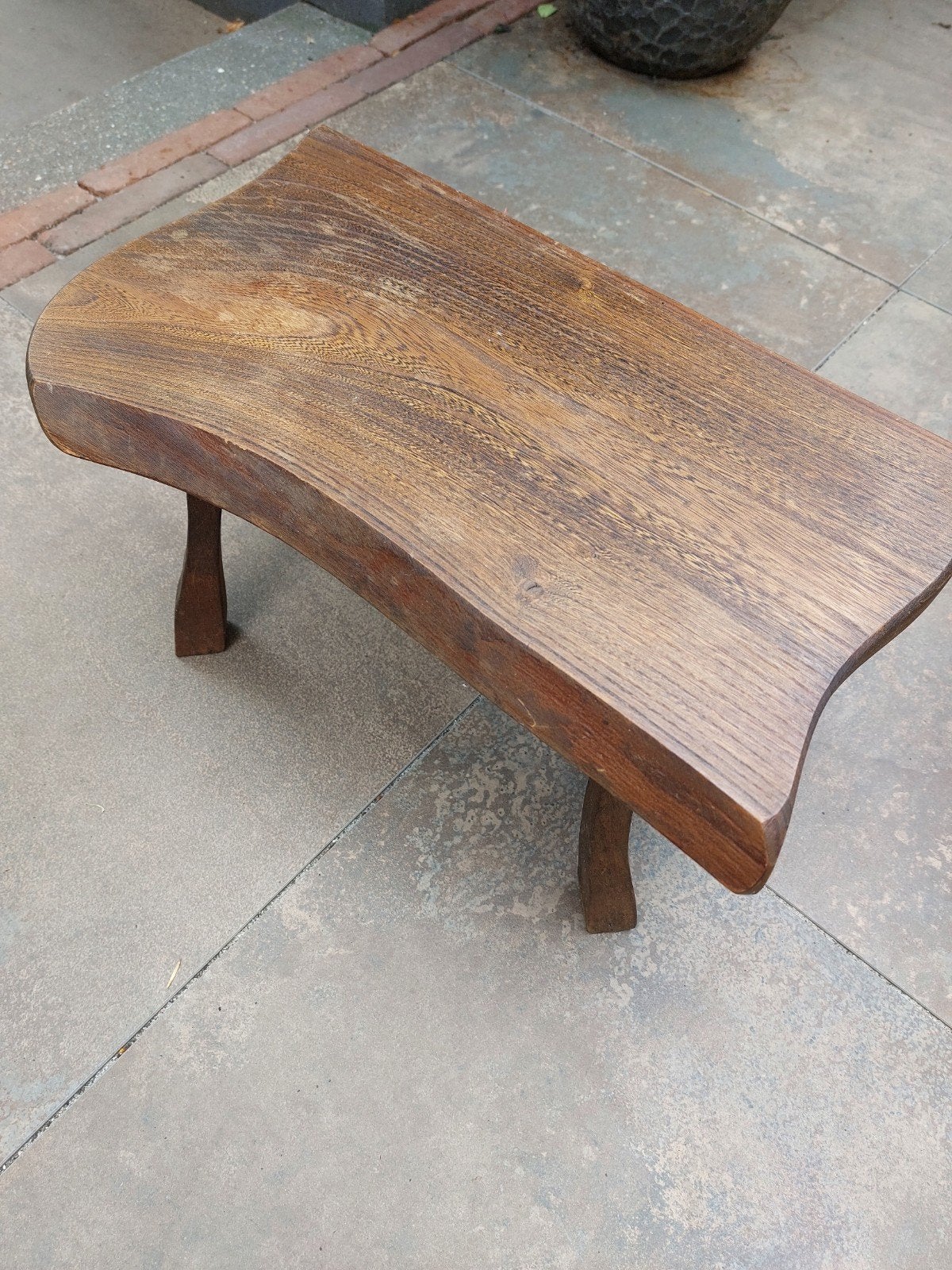 Retro bijzet tafeltje, Huis en Inrichting, Tafels | Salontafels, Ophalen, Overige vormen, Minder dan 50 cm
