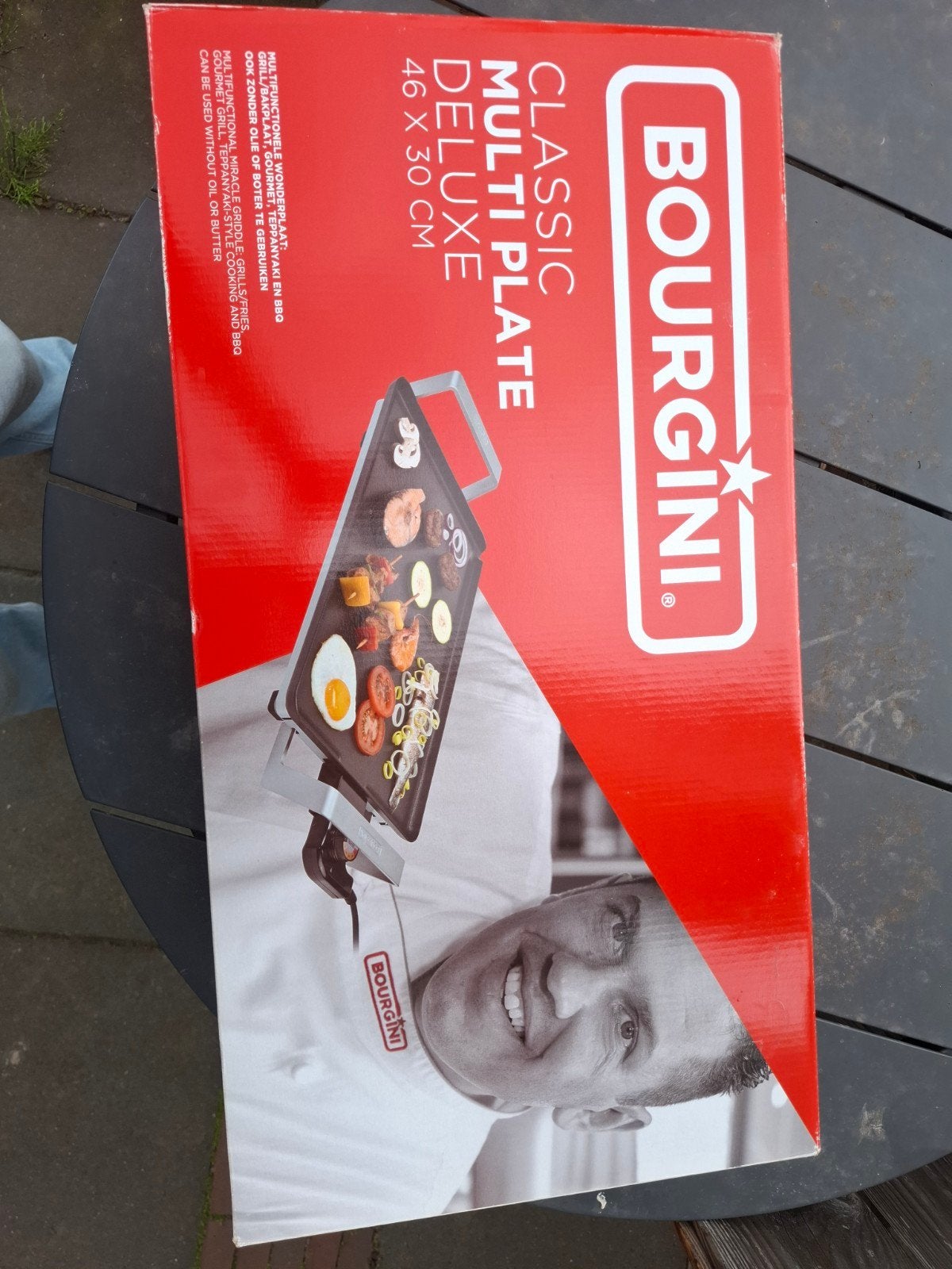 Bourgini Classic Multi Plate Deluxe, Ophalen