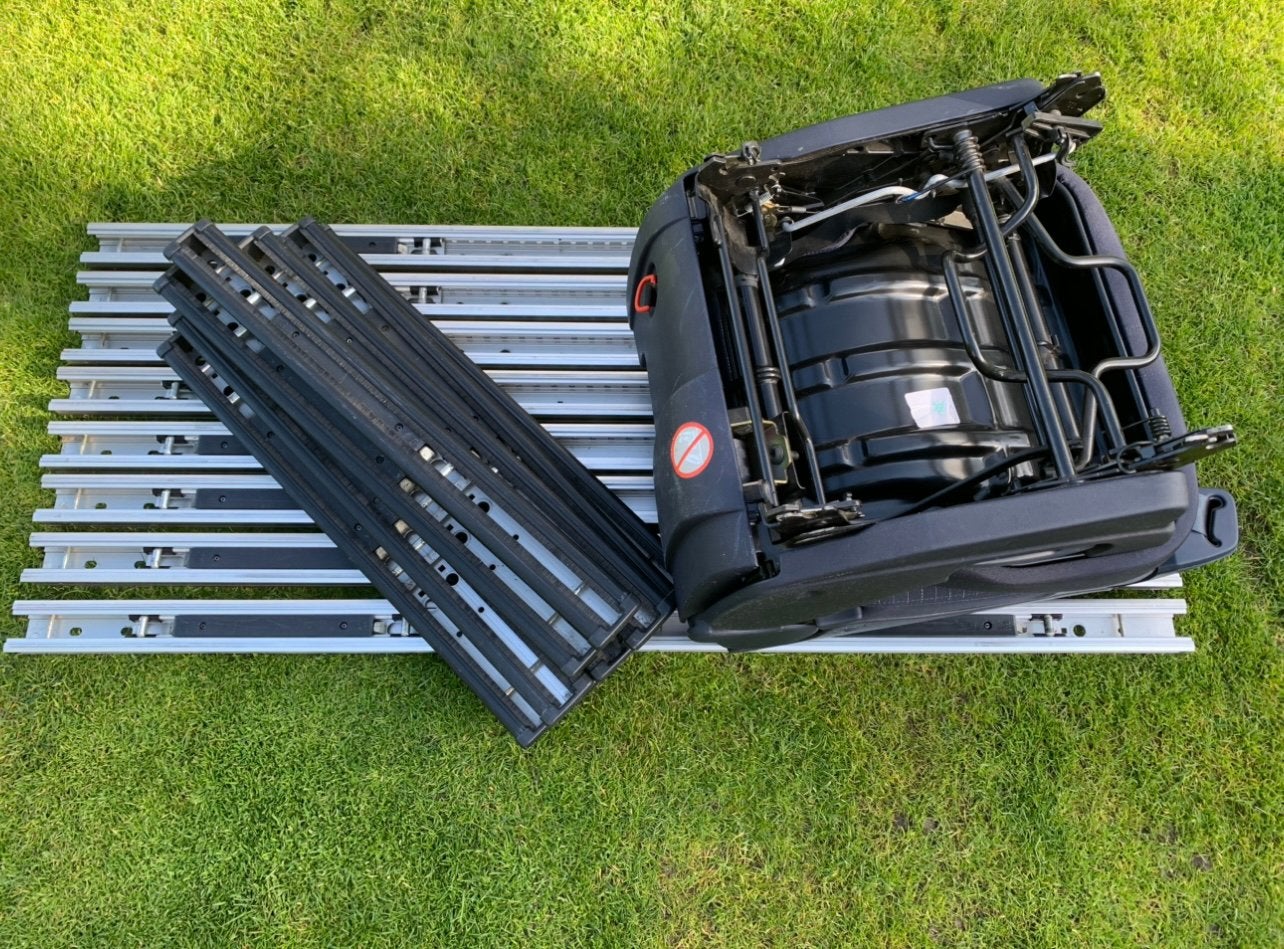 Rails/Schuifrails 147cm voor Stoel Renault Espace IV phase 1, Auto-onderdelen, Interieur en Bekleding, Ophalen of Verzenden, Gebruikt
