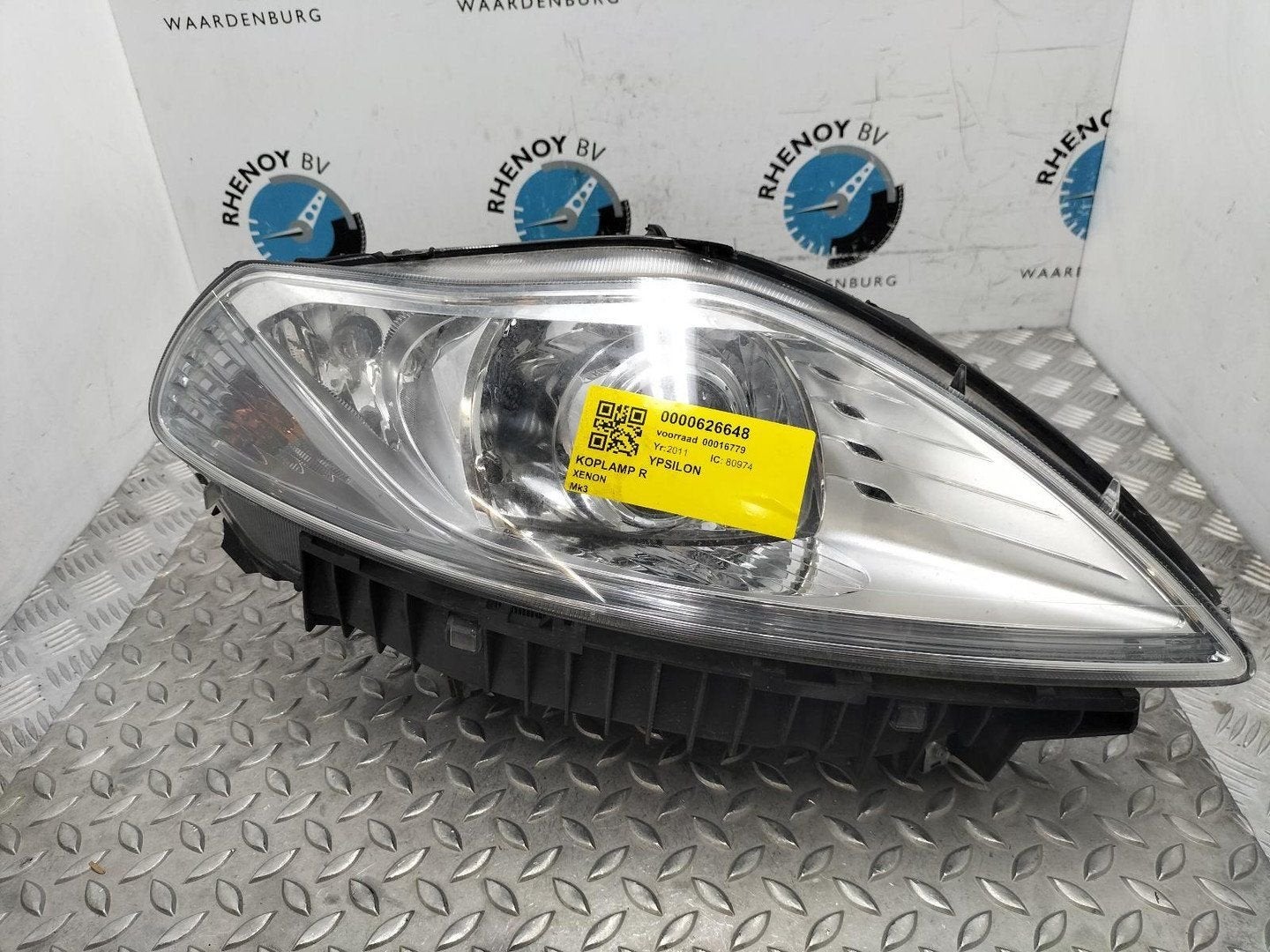LANCIA YPSILON 0.9 TwinAir Silver  KOPLAMP R 2011, Auto-onderdelen, Verlichting, Gebruikt, ARN erkend, Stiba lid, Erkend duurzaam
