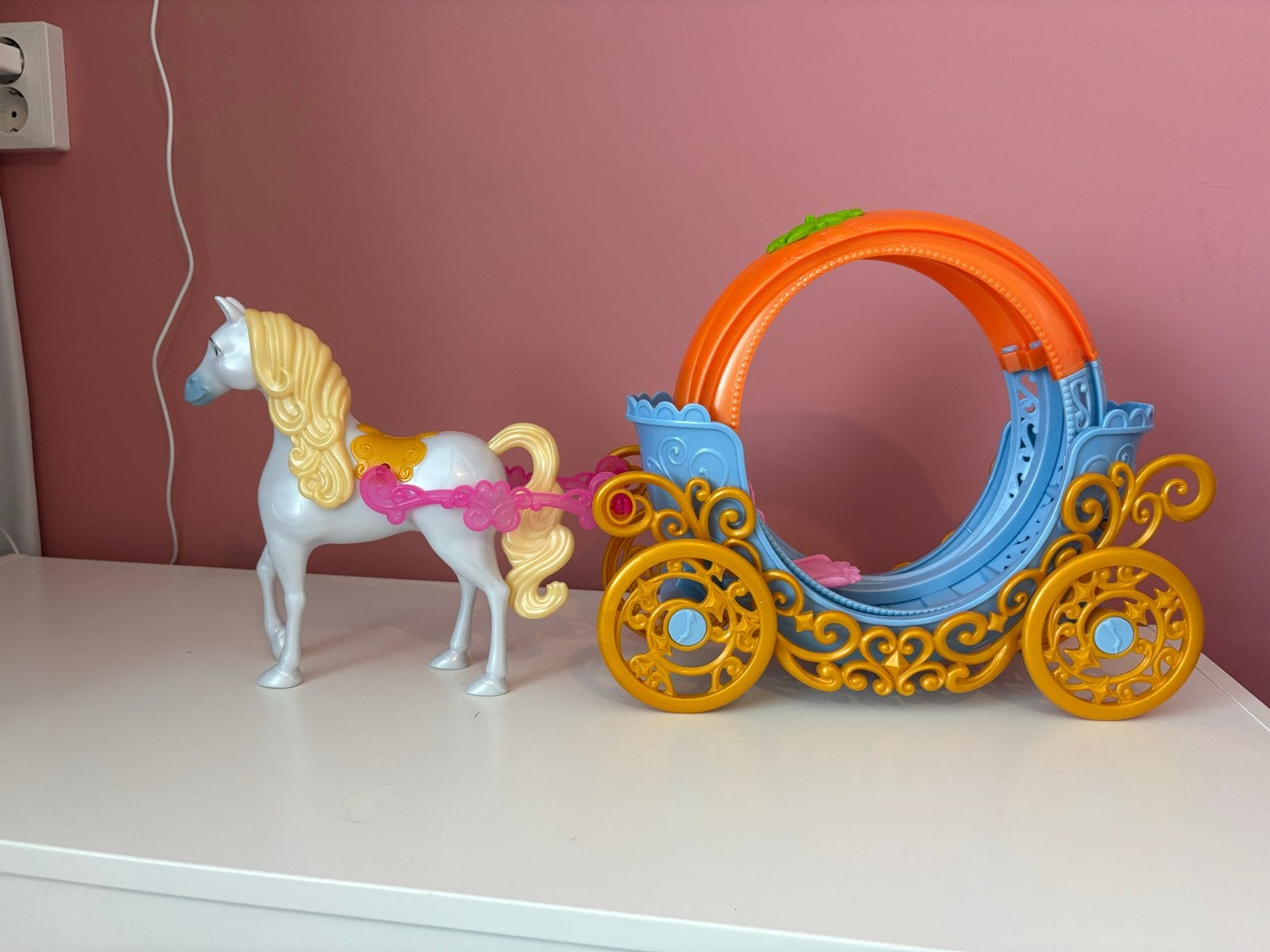 Assepoester Koets met Paard - Speelgoed, Ophalen of Verzenden, Zo goed als nieuw