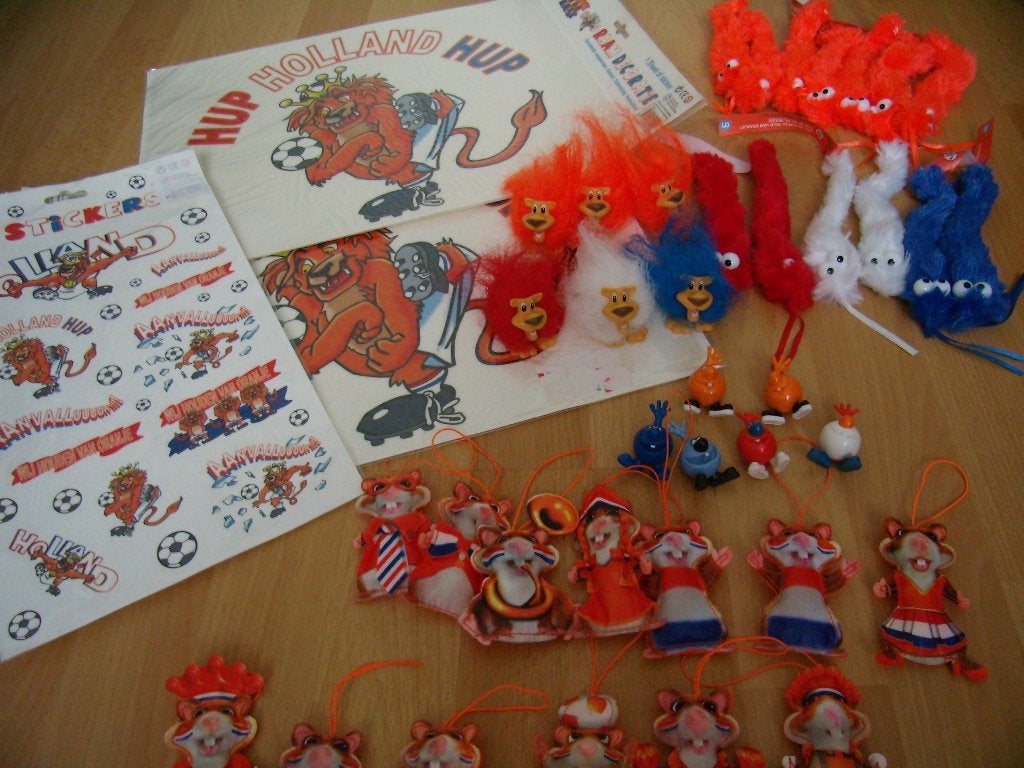 Voetbal spullen Hup Holland Hup, Ophalen of Verzenden, Zo goed als nieuw, Overige sporten, Overige typen