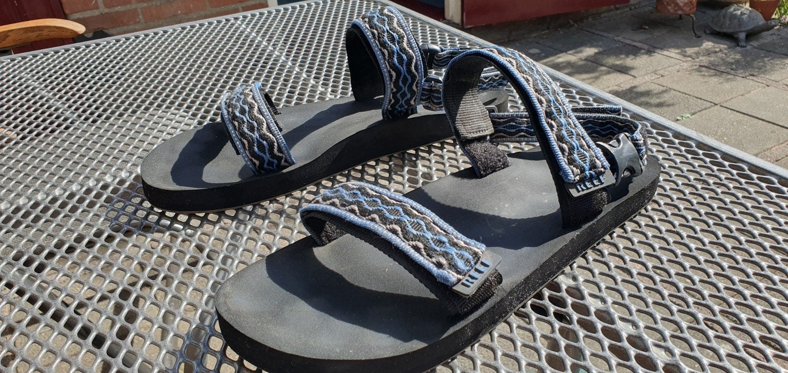 in prijs verlaagd; REEF sandalen mt 12 nieuw, Kleding | Heren, Schoenen, Ophalen of Verzenden, Zo goed als nieuw, Zwart, Sandalen