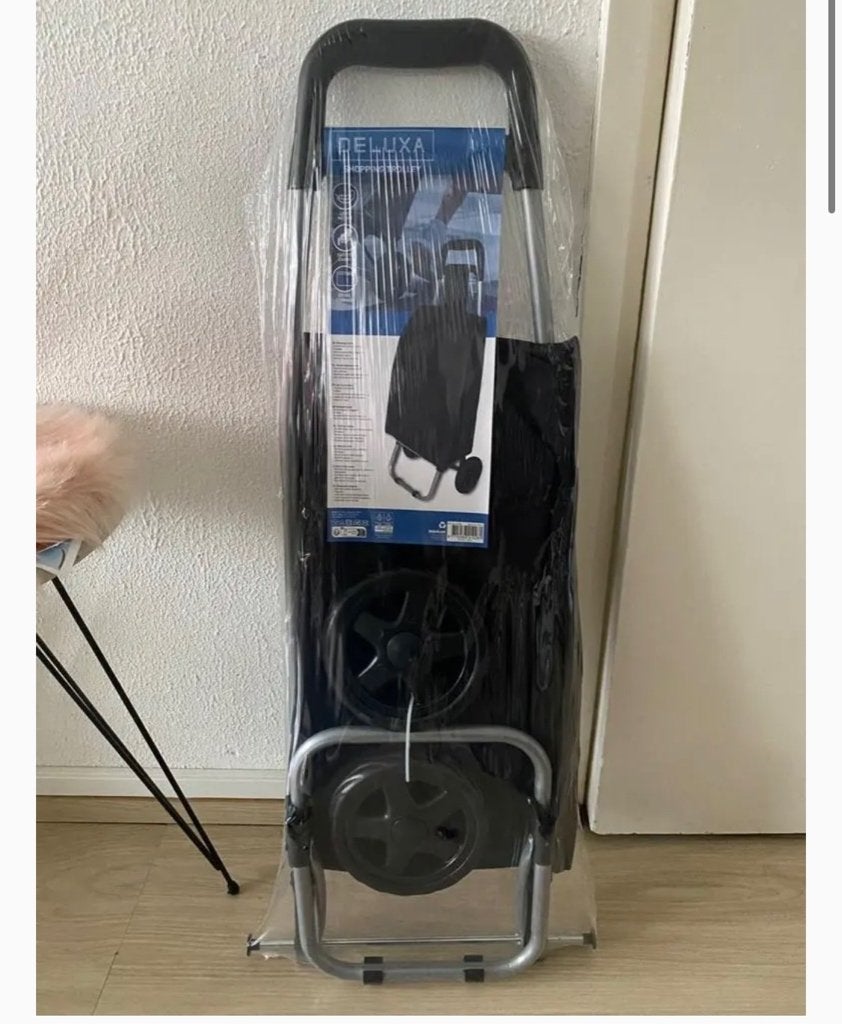 Nieuw verpakking boodschappenkar boodschappentrolley wagen, Sieraden, Tassen en Uiterlijk, Tassen | Reistassen en Weekendtassen