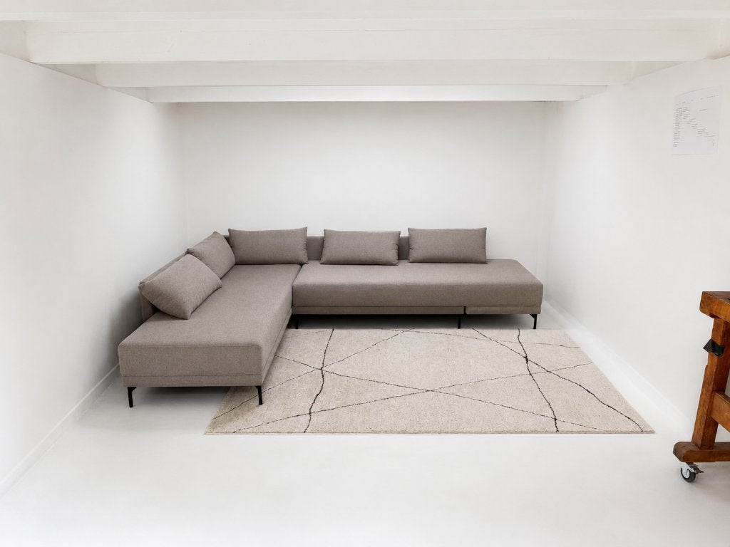 SOFACOMPANY Vivica design slaapbank - Nieuwprijs €1.999, Ophalen, 210 cm, Tweepersoons, Zo goed als nieuw