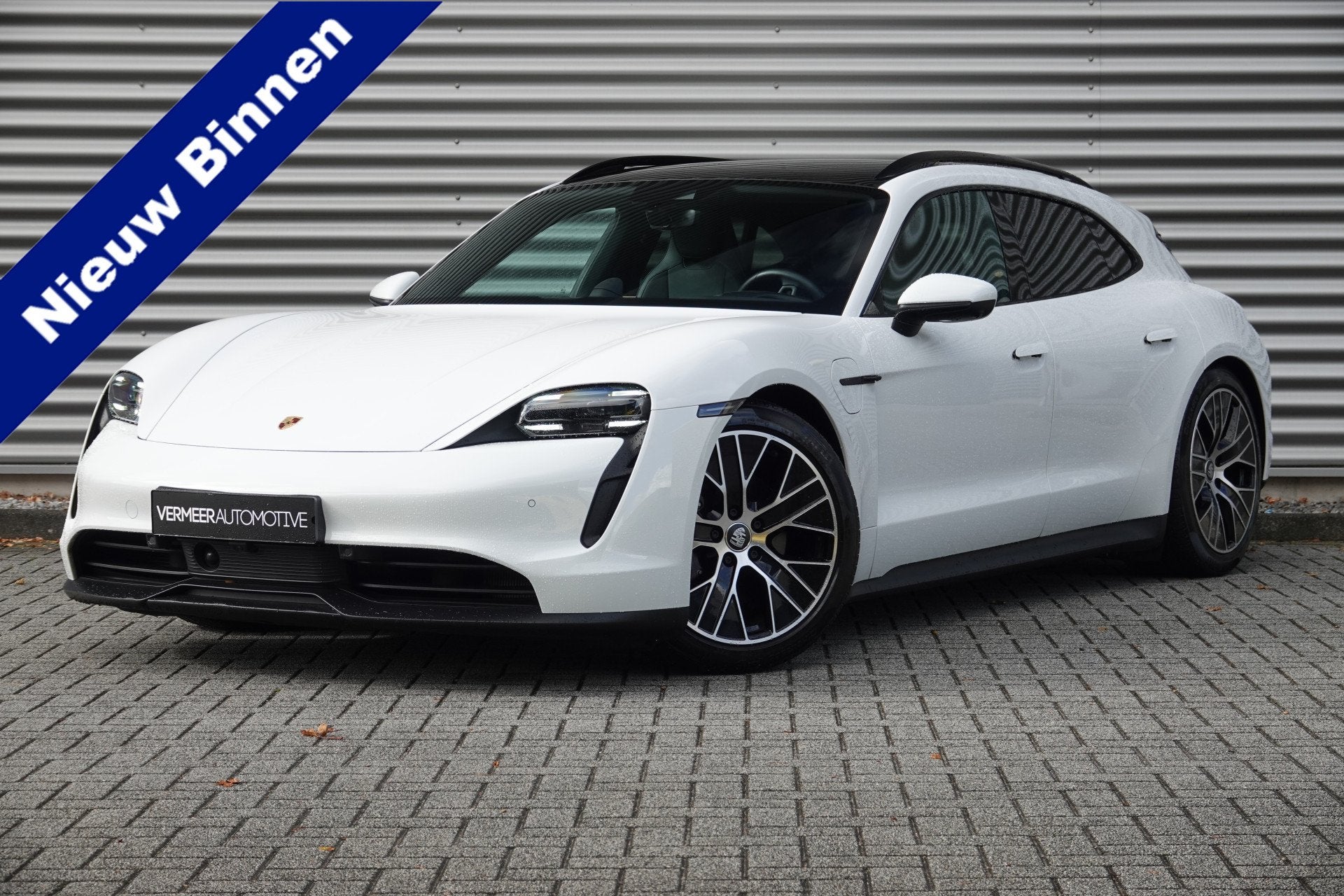 Porsche Taycan Sport Turismo | Panodak | Luchtvering | Bose, Auto's, Automaat, Achterwielaandrijving, Gebruikt, Zwart