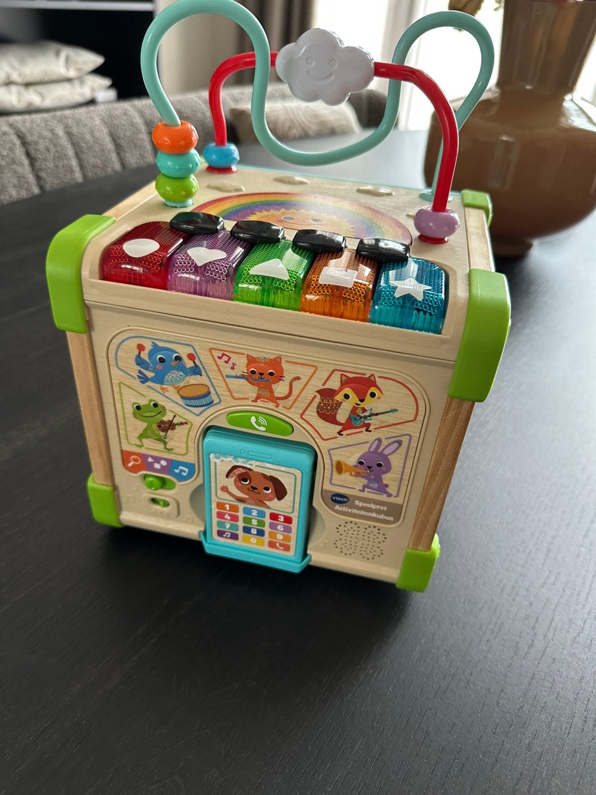 Vtech activiteiten kubus, Ophalen of Verzenden, Zo goed als nieuw, Overige typen, Met licht