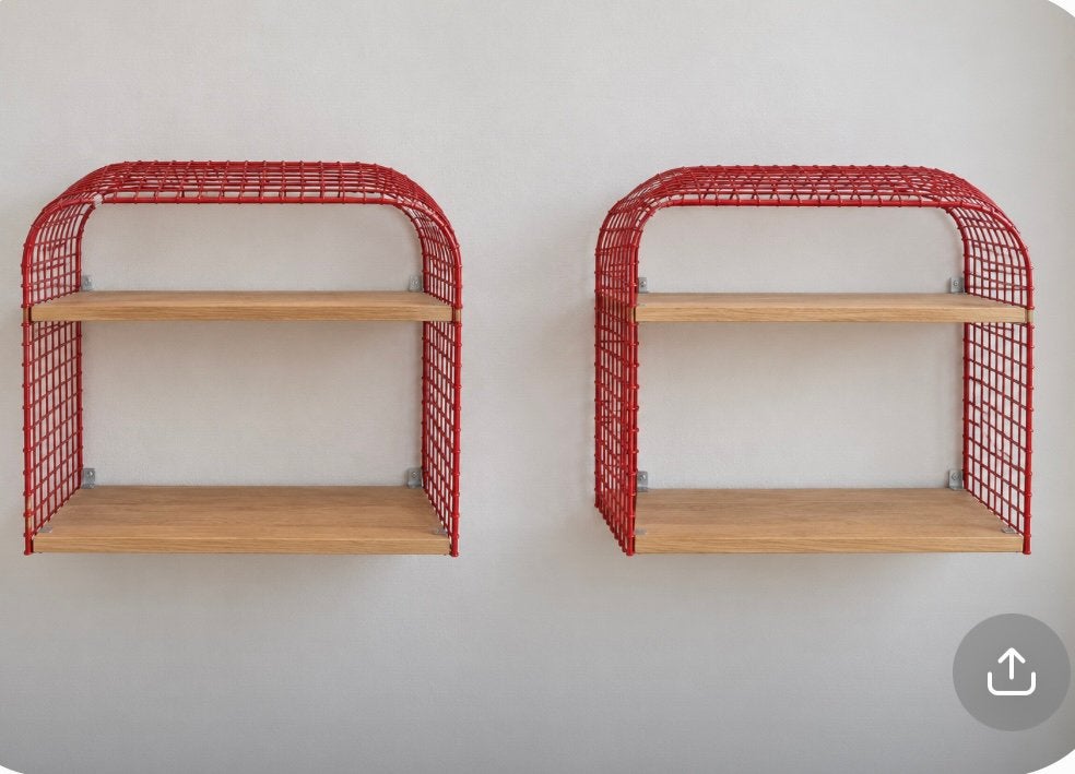 Kastje Wandopberger Svenshult ikea set of 2, Ophalen, Zo goed als nieuw