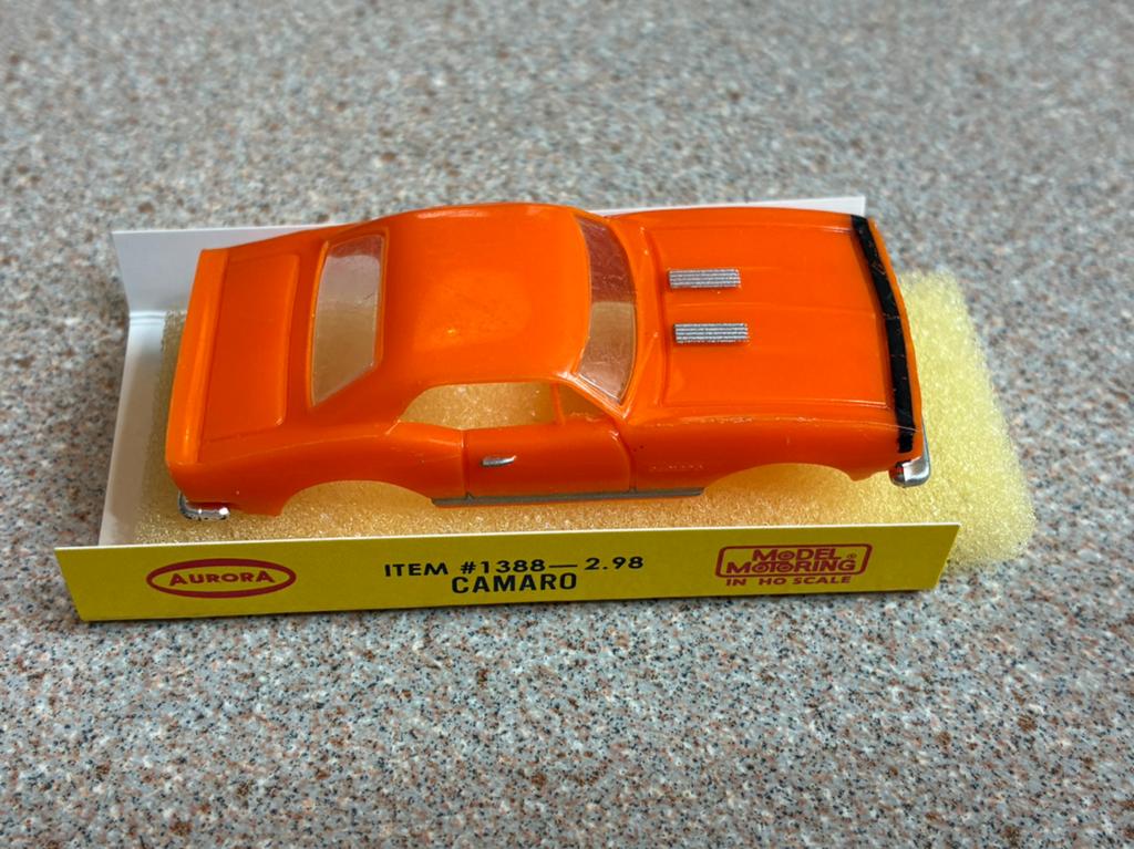 Oranje Camaro nieuw ho aurora, Kinderen en Baby's, Speelgoed | Racebanen, Ophalen of Verzenden, Zo goed als nieuw, Elektrisch
