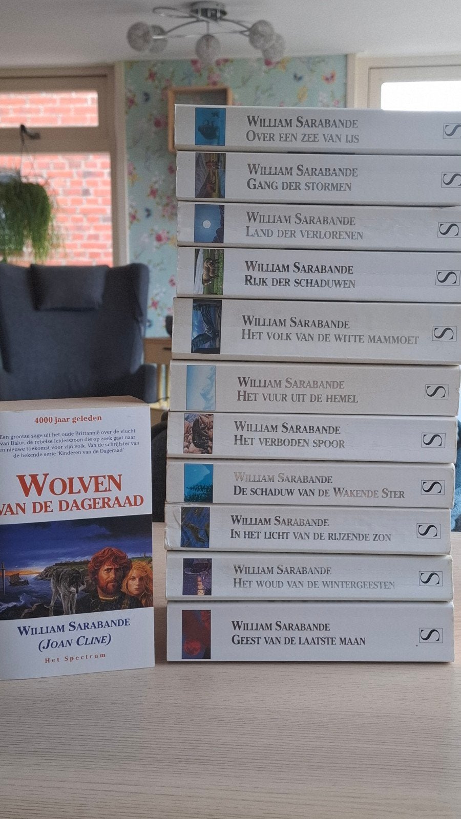 12 Boeken William Sarabande - Kinderen van de Dageraad, Boeken, Ophalen of Verzenden, Gelezen, William Sarabande