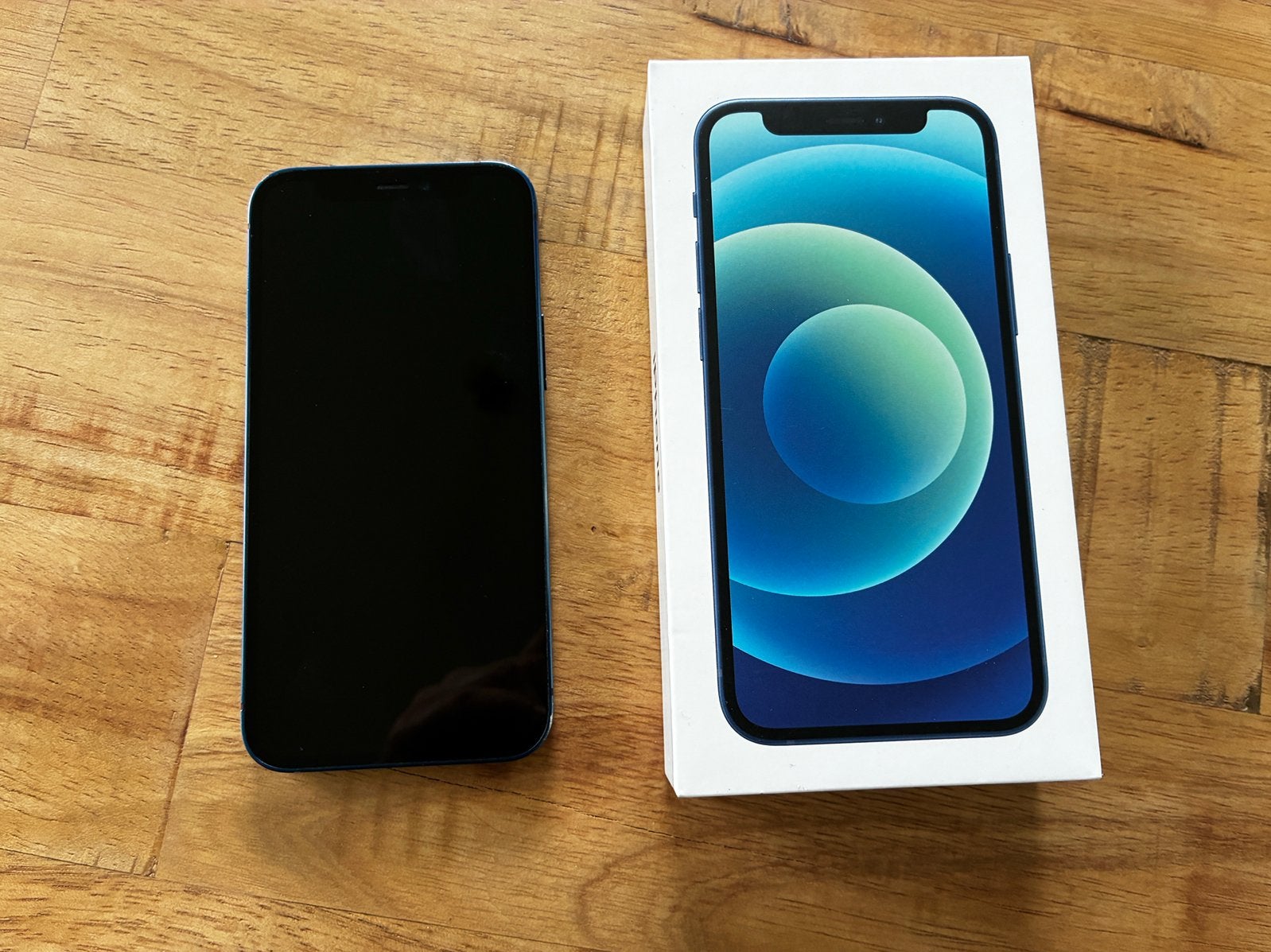 iPhone 12 mini blauw, Ophalen, Gebruikt, 75 %, 64 GB