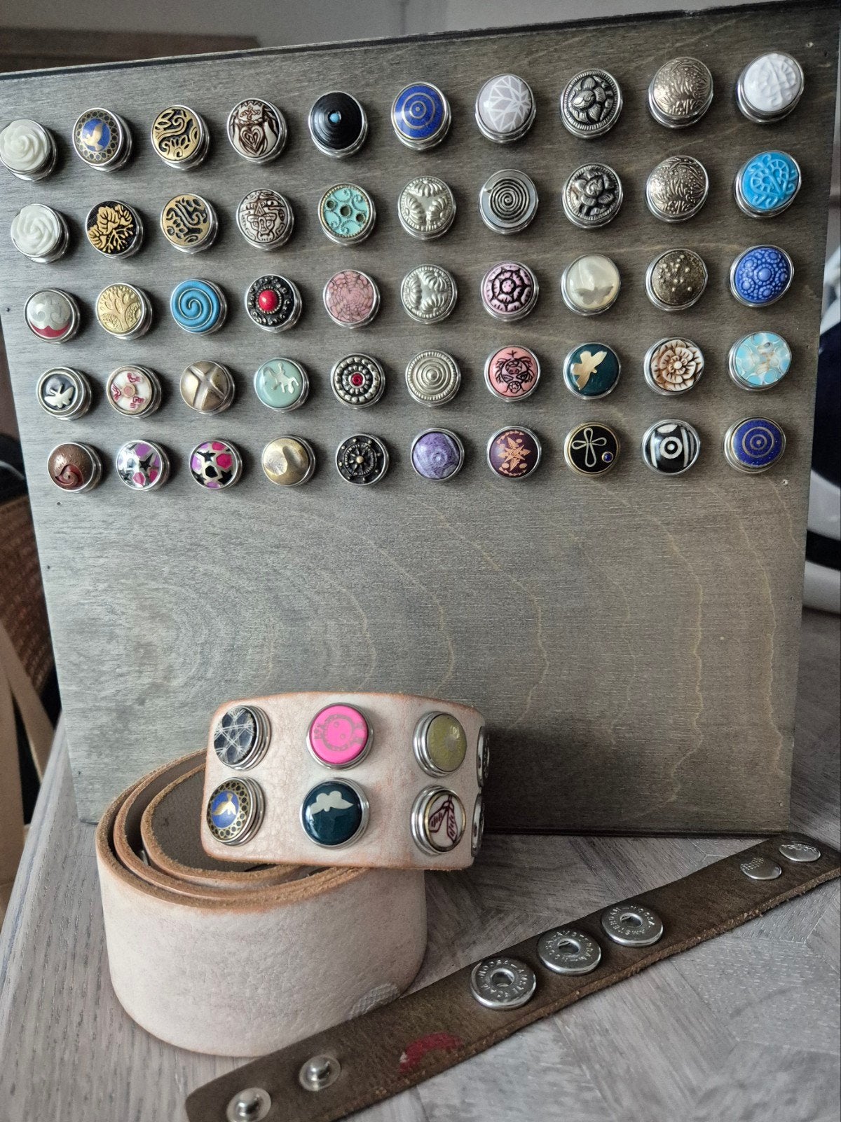 Noosa Amsterdam Chunks Riem Armband met verwisselbare chunks, Sieraden, Tassen en Uiterlijk, Armbanden, Ophalen of Verzenden, Zo goed als nieuw