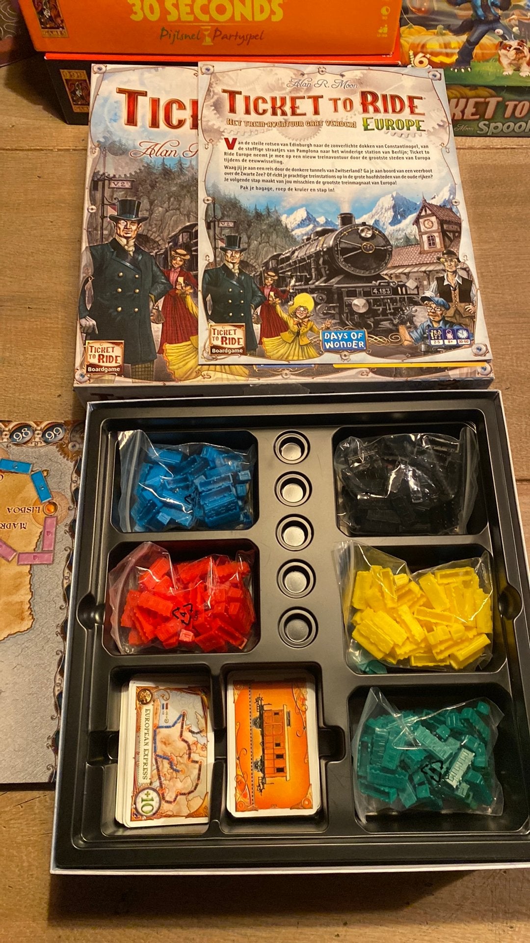 Ticket to ride onderdelen, Hobby en Vrije tijd, Ophalen of Verzenden, Zo goed als nieuw