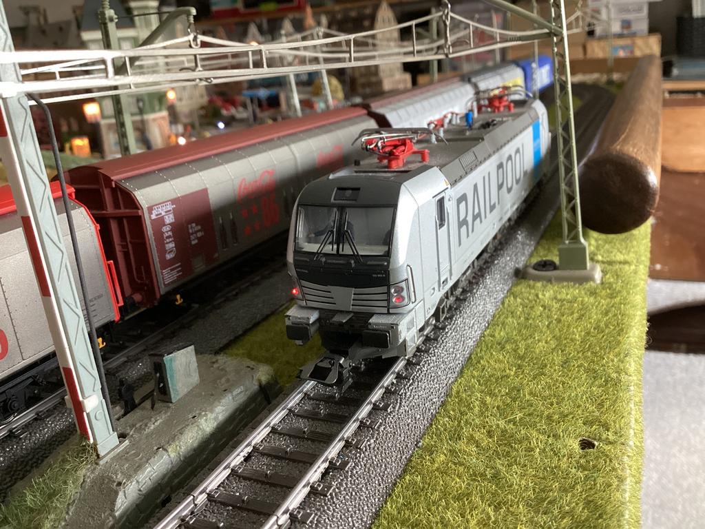Marklin 🚂 36190 Vectron Railpool.MFX DIGITAAL FULL SOUND., Wisselstroom, Gebruikt, Locomotief, Ophalen of Verzenden